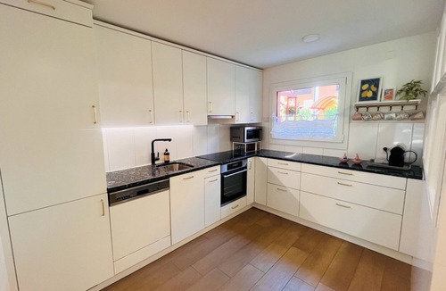 Killwangen Apartment | Family Garden Duplex near Zürich - Trampoline, Fireplace & BBQ - 8 Guests