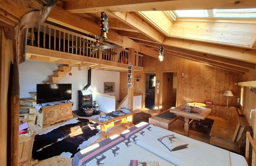 Klosters-Serneus House | Ferienhaus & Ferienwohnung Wiñay Wayna Gotschna Blick Klosters