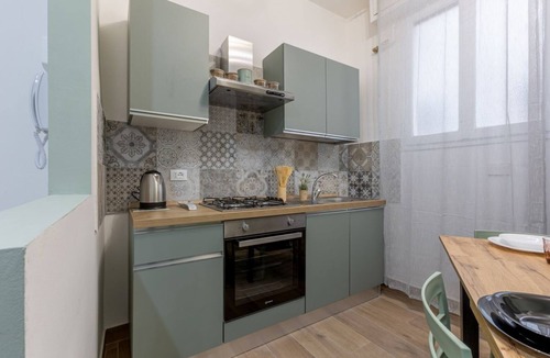 Ferrara Historic Centre Apartment | GuestHost - A comfortable and spacious 85 square meters apartment, perfect for seven people, located on the second floor of a renovated historic building with an elevator (NOT accessible to guests with disabilities).The property is located just steps fro