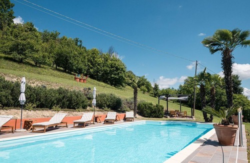 Monastero Bormida Villa | GuestHost - Stunning historic house with pool located in the Alto Monferrato, a UNESCO World Heritage site, with a 2000 sqm garden offering a lovely experience in nature, thanks to the breathtaking 360-degree views of the surrounding hills. Spacious and