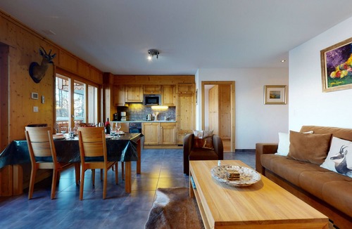 Veysonnaz Apartment | Hauts de Veysonnaz HV1 011 - SAUNA apartment 4 per