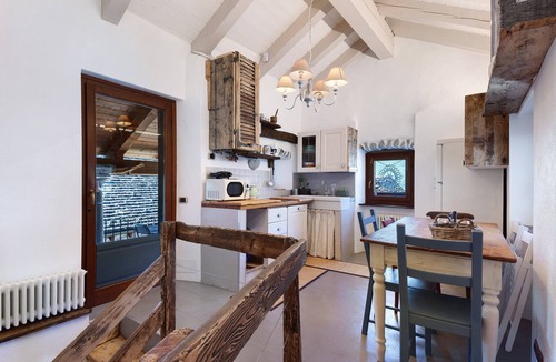 Montecrestese House | Holiday Apartment in a Historic Residence with Covered Terrace and Private Square