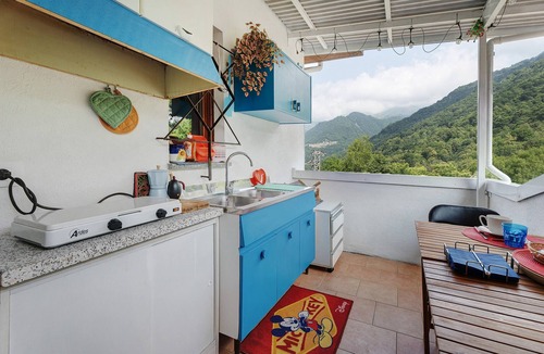 Germagno House | Holiday Home "Relax Vista Monte Massone" with Mountain View, Private Terrace & Wi-Fi