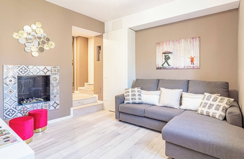 Monza Apartment | Isolino Bridge Apartment by Houset