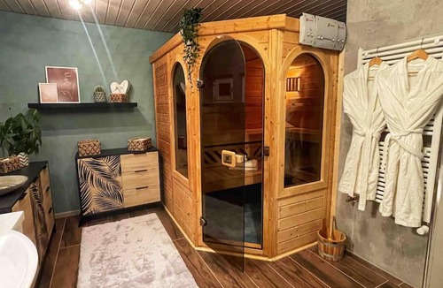 L'Abergement Apartment | L’Écho des Bois - Studio cocooning avec sauna
