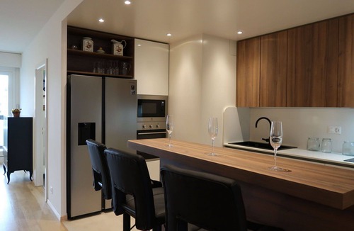 Le Bouchet Apartment | Lovely apartment for 6 people with pool, WIFI, TV, balcony and panoramic view
