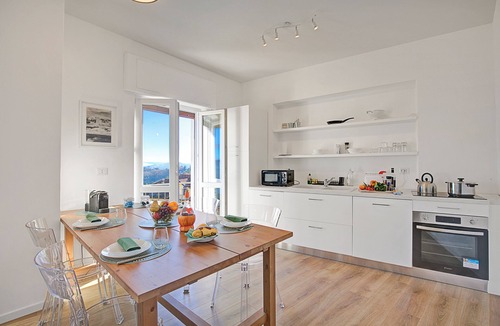 Levo Apartment | Luce - Lake View Balcony Apartment in Stresa Hill, Stresa, Italy