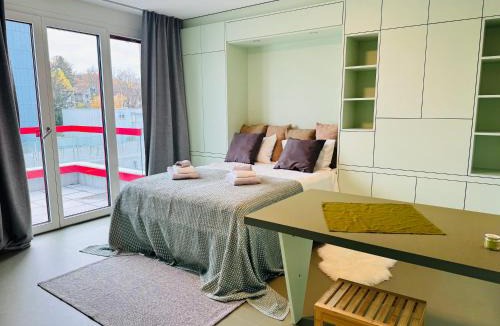 Oerlikon Apartment | Modern Living, Luxe Studio Zurich