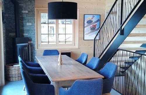 Champery Ski Chalet | Mountain chalet in Champéry, with panoramic view of the Dents du Midi mountains