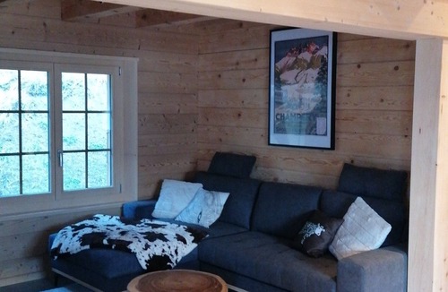 Champery Ski Chalet | Mountain chalet in Champéry, with panoramic view of the Dents du Midi mountains