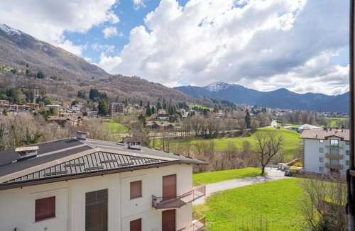 Barzio Apartment | Mountain lodging with mountain view