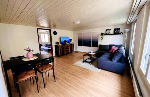 St. Gallen Apartment | Newly furnished beautiful old building apartment in the center with Apple TV