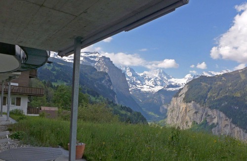 Wengen Apartment | Nice apartment for 2 guests with WIFI, TV and patio