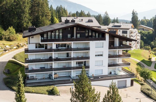 Laax Apartment | Nice apartment for 4 people with WIFI, TV, terrace, pets allowed and panoramic view