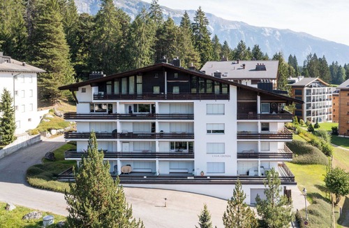 Laax Apartment | Nice apartment for 4 people with WIFI, TV, terrace, pets allowed and panoramic view