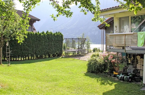 Lungern Apartment | Nice apartment for 6 guests with WIFI, patio and panoramic view