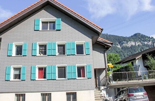 Lungern Apartment | Nice apartment for 6 guests with WIFI, patio and panoramic view