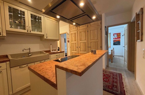 Laax Apartment | Nice apartment for 6 guests with WIFI, TV, balcony and panoramic view