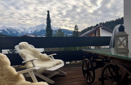 Laax Apartment | Nice apartment for 6 guests with WIFI, TV, balcony and panoramic view
