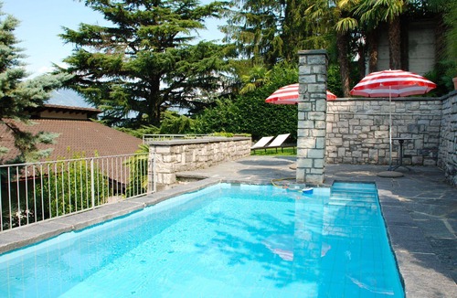 Aldesago House | Nice apartment in villa with WIFI, private pool, TV, terrace, pets allowed and panoramic view