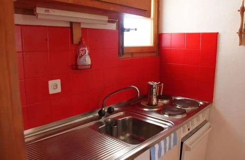St. Luc Apartment | Outside: Apartment in a chalet for 2 people with balcony, terrace with garden furniture, a breathta