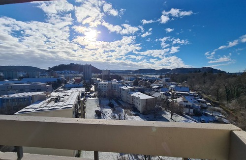 Lenzburg Apartment | Quiet, central living with panoramic views - 20 minutes by train to Zurich main station