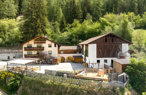 Sluderno Apartment | Room 'Birkenhof Köpfelplatte' with Mountain View, Shared Terrace and Wi-Fi