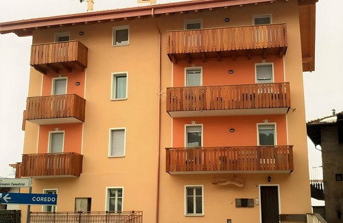 Coredo Apartment | Room 'Vento Alpino Campanile' with Balcony and Wi-Fi