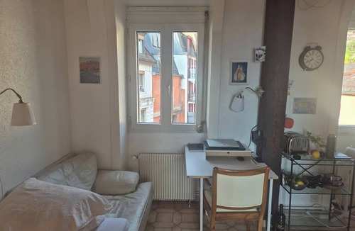 Montreux City Centre Apartment | Simple but amazing 1-bedroom studio in Montreux near the lake and train station