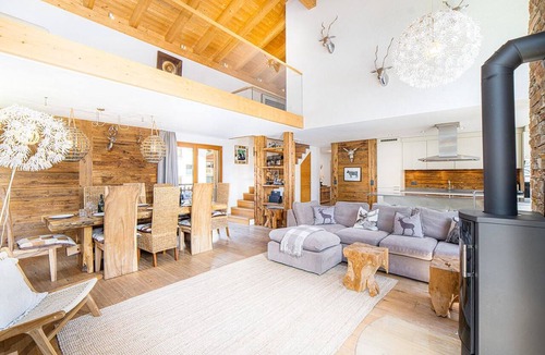 Saas-Fee Apartment | Sonnegg Penthouse Appartement/Fewo 10-Bettwohnung by Interhome
