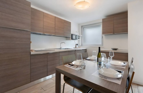 Ponte Arche Apartment | Spacious family loft near Comano Thermal Baths, ideal for 4–6 guests with balcony and garage