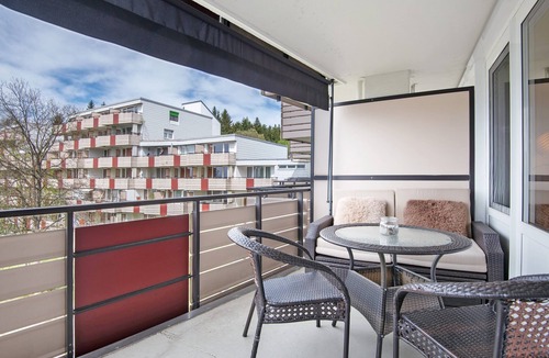 Sankt Englmar Apartment | Studio Apartment 'Waldgenuss' with Shared Pool, Balcony and Wi-Fi