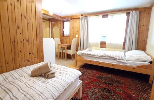 Kandersteg Apartment | Studio mit viel Charme, Kochnische und 2 Betten