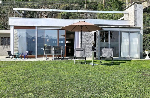 Saint-Gingolph Villa | Stunning private villa for 6 guests with WIFI, TV, patio and panoramic view