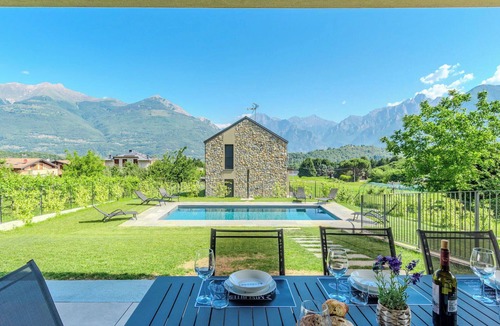 Colico Piano Villa | Stunning private villa with private pool, WIFI, A/C, TV, terrace, pets allowed and panoramic view