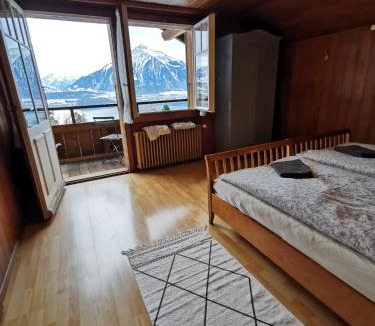 Sigriswil Ski Chalet | Swiss Chalet with Unique Lake & Mountain View