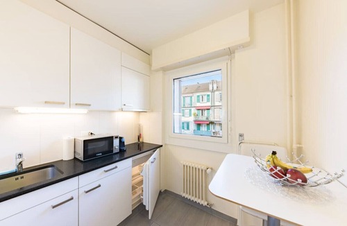 Lausanne Apartment | The Sleek Minimalist Lakefront