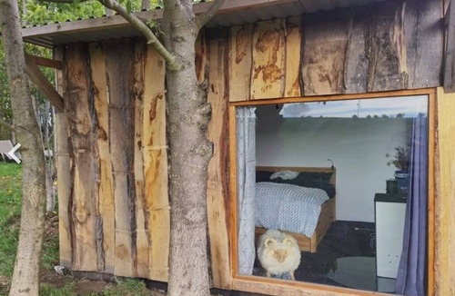 Schmolln Cabin | Tiny House with Sauna and Hot Tub: Nature, Relaxation, Peace, Wellness
