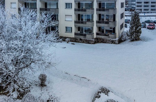 Engelberg Apartment | Titlis Studio Engelberg | Balcony, View & Parking