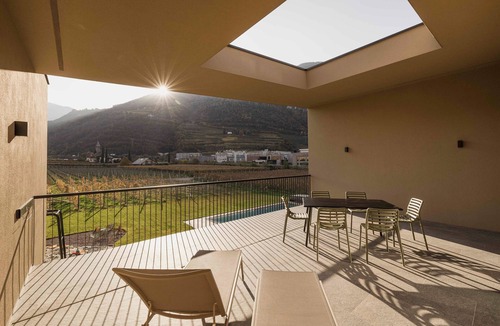 Centro - Piani - Rencio Apartment | Trianglhof Apartment 'Rosengarten' with Mountain View and Rooftop Terrace