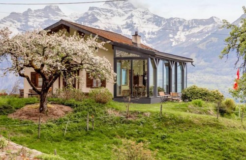 Les Posses-sur-Bex House | Vacation home Germinal in Bex - 6 persons, 4 bedrooms