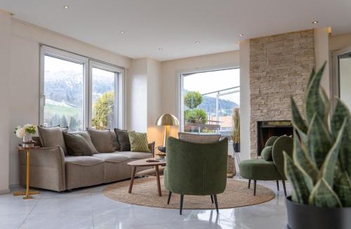 Kriens Apartment | View Pilatus-Luxus-Maisonette mit Pilatusblick - 6 Personen - PP