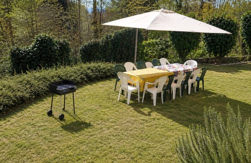 Pian Nava Apartment | Villa Rosa - villa surrounded by greenery with private garden, ideal for families