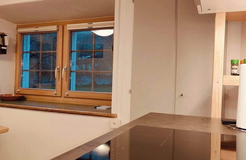 Grusch Ski Chalet | Walser Chalet, quiet and cozy. A gently renovated half of a house. Train station: 5 min.