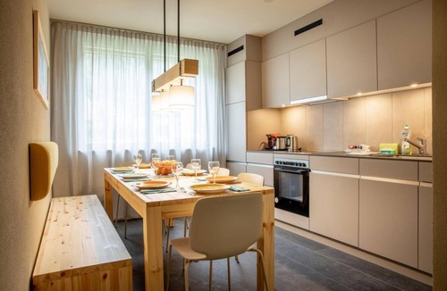 Meiringen Apartment | Wifi, resort center, sauna, terrace, balcony, tv, ski locker, 68-71m², Meiringen-Hasliberg