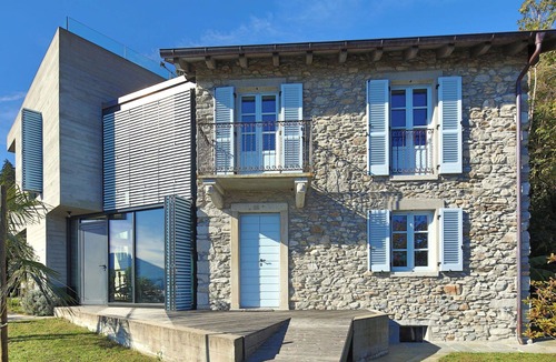 Cannero Riviera Villa | Wonderful private villa for 4 guests with WIFI, TV and patio