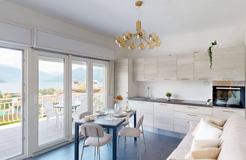 Germignaga House | Wonderful villa for 3 guests with A/C, WIFI, TV and terrace