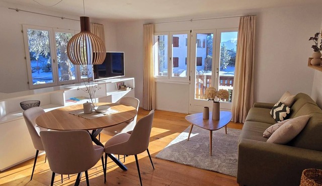 3 ½ room vacation apartment Culmoina in Valbella - ski-in/ski-out