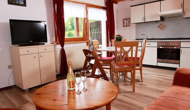 Apartment 2, 60 sqm with Shared Garden, Balcony and Wi-Fi in Owingen