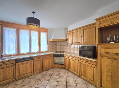 Appartement Tsandelanne avec terrasse panoramique, Val d'Hérens